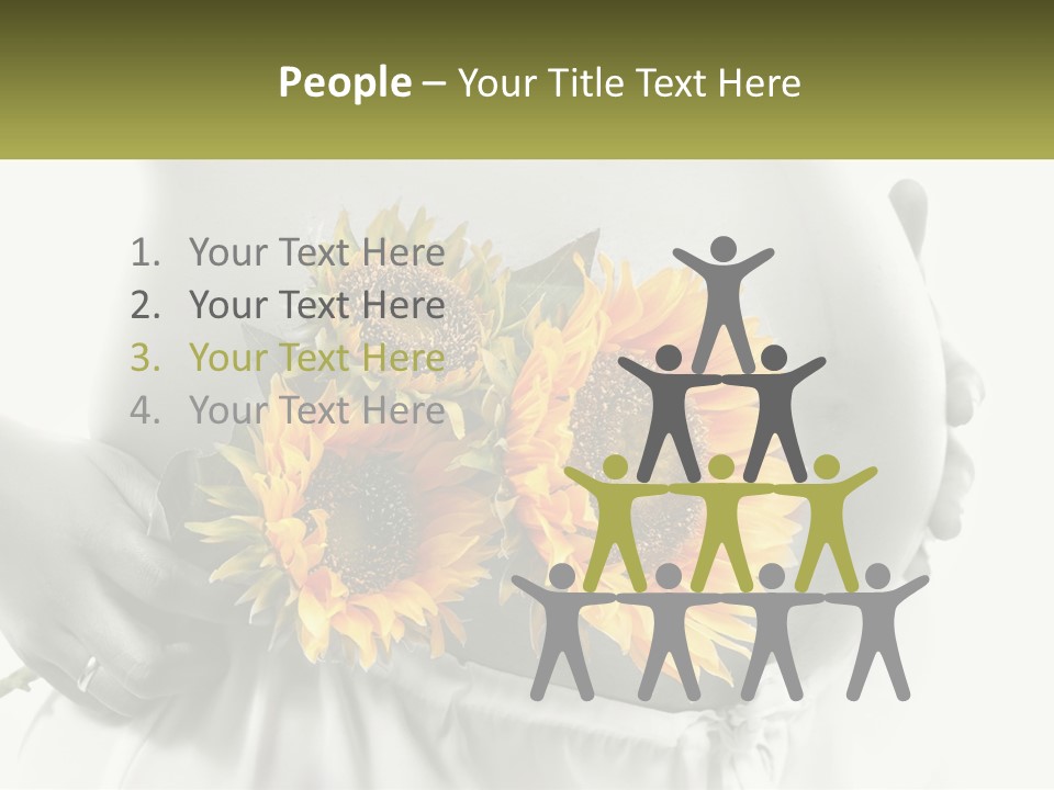 Waiting Harmony Abdomen PowerPoint Template