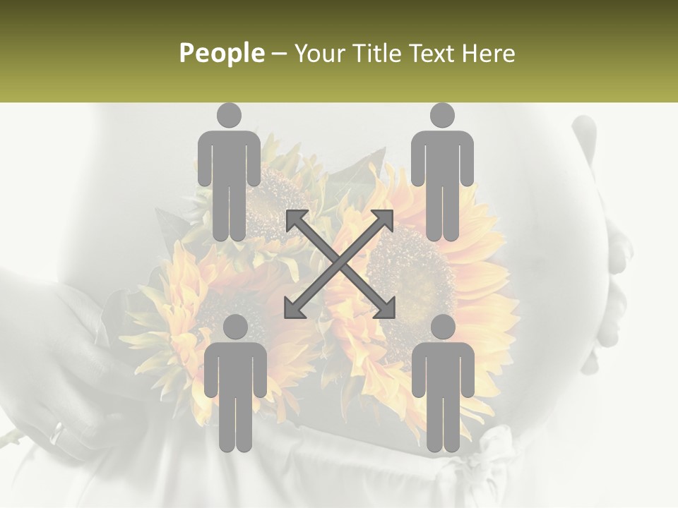 Waiting Harmony Abdomen PowerPoint Template