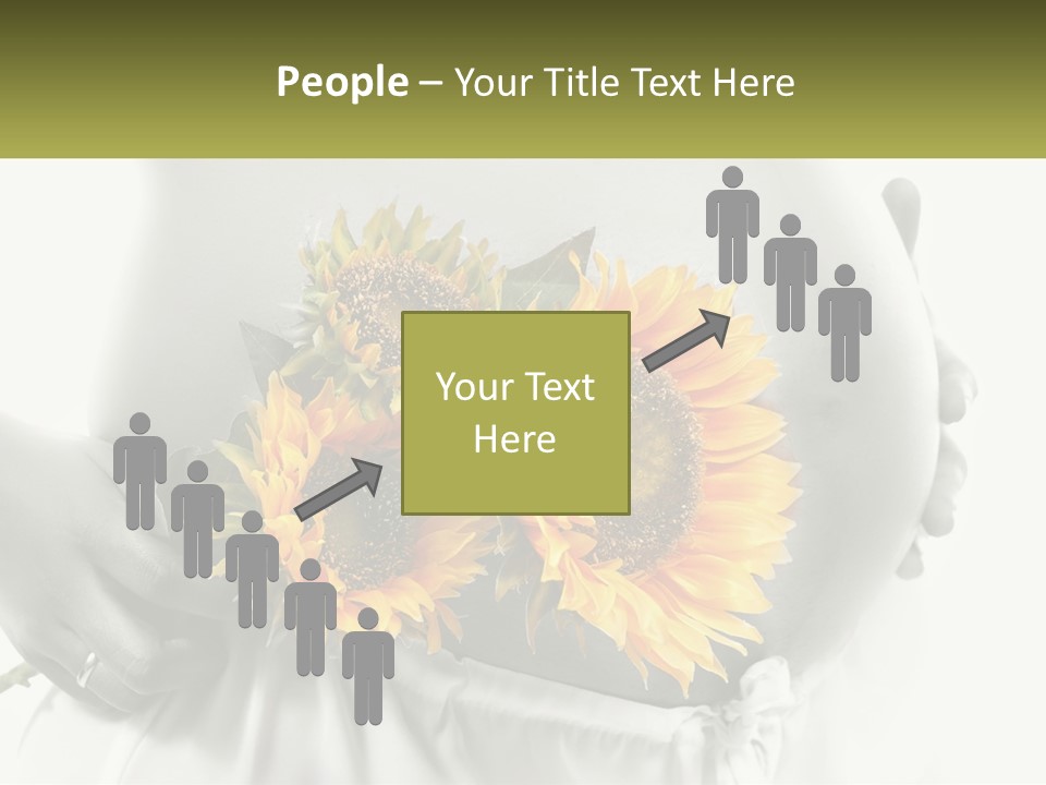 Waiting Harmony Abdomen PowerPoint Template