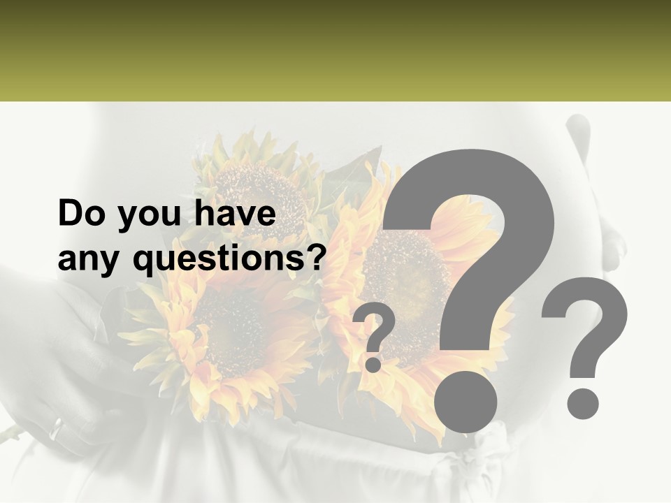 Waiting Harmony Abdomen PowerPoint Template