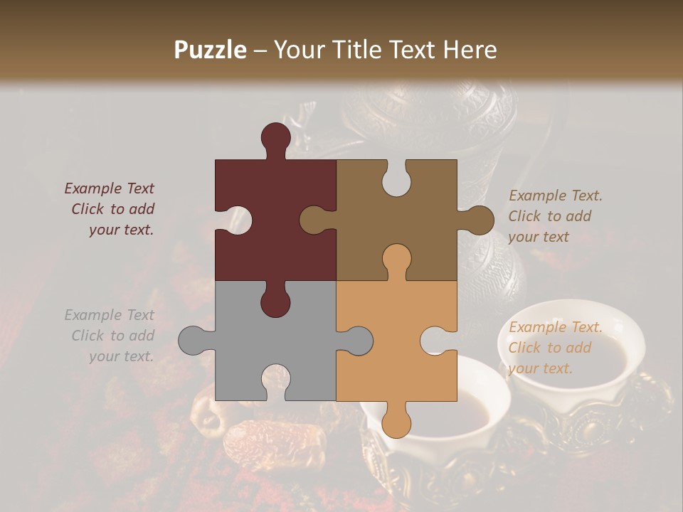 Ramadan East Cup PowerPoint Template