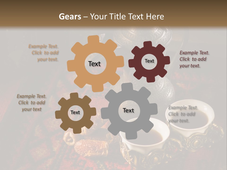 Ramadan East Cup PowerPoint Template