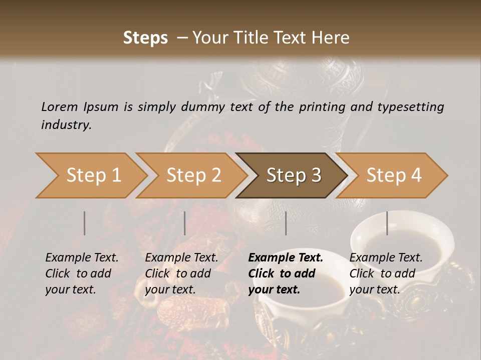 Ramadan East Cup PowerPoint Template