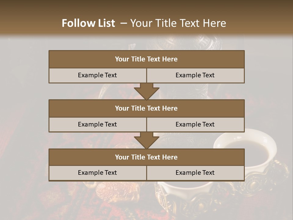 Ramadan East Cup PowerPoint Template