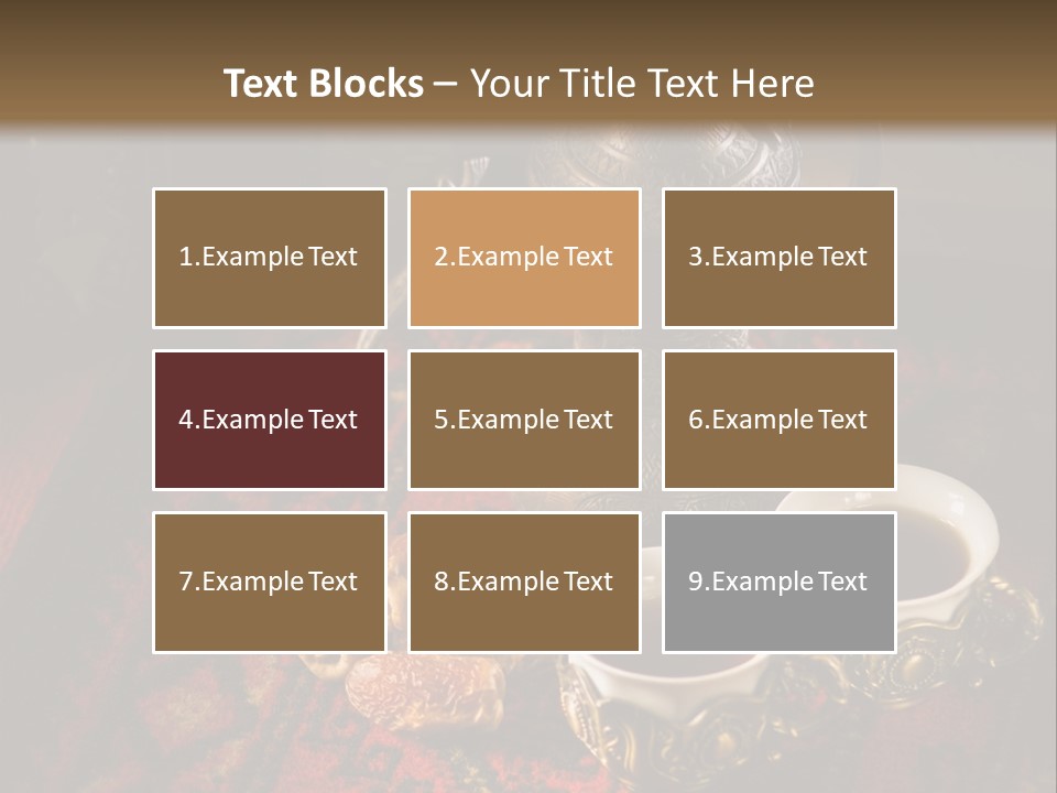 Ramadan East Cup PowerPoint Template