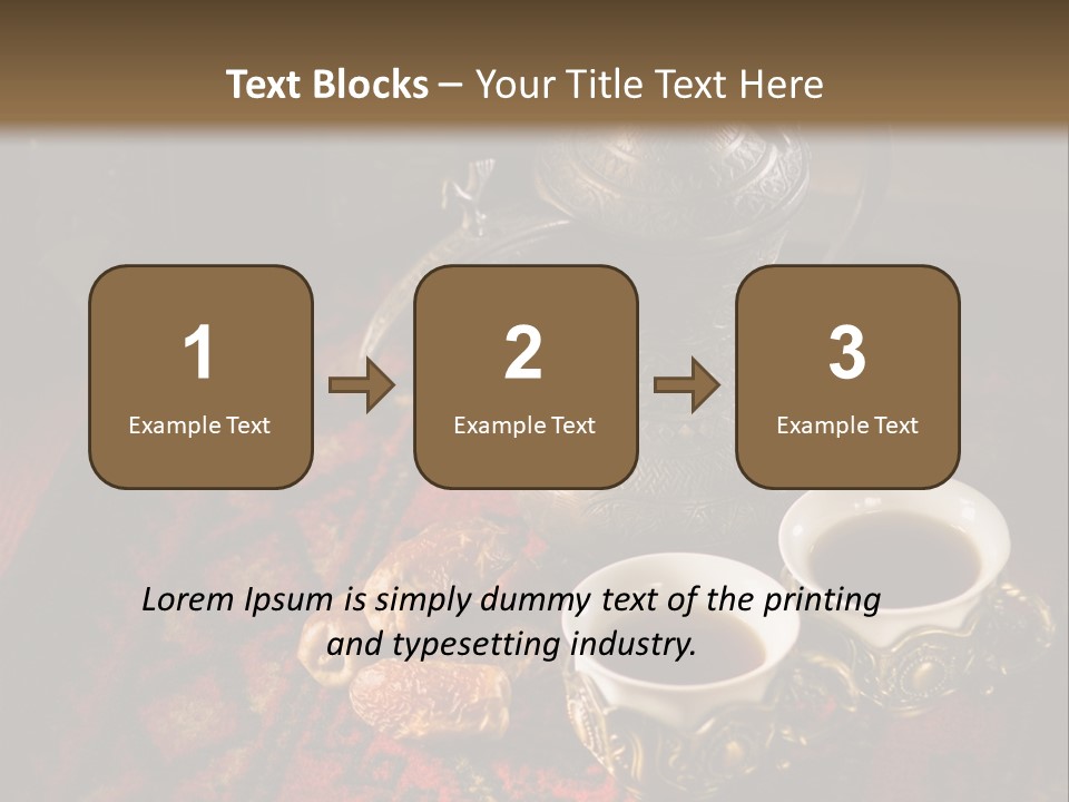 Ramadan East Cup PowerPoint Template