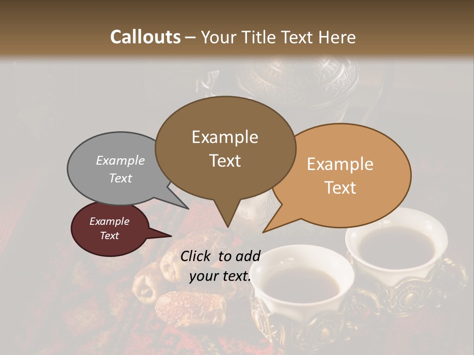 Ramadan East Cup PowerPoint Template