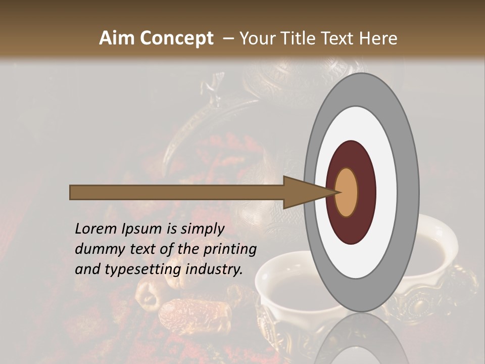 Ramadan East Cup PowerPoint Template