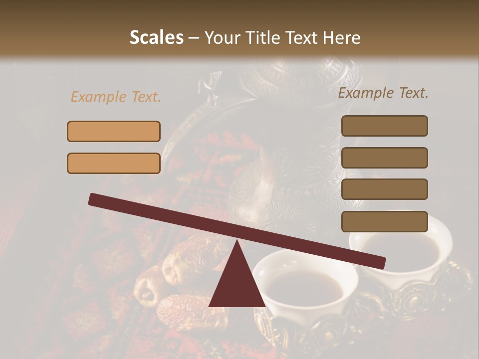 Ramadan East Cup PowerPoint Template