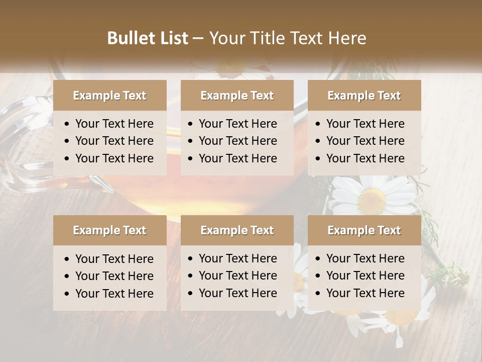 Leaf Warm Organic PowerPoint Template