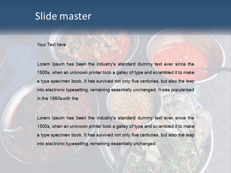 Colorful Thai Outdoor PowerPoint Template