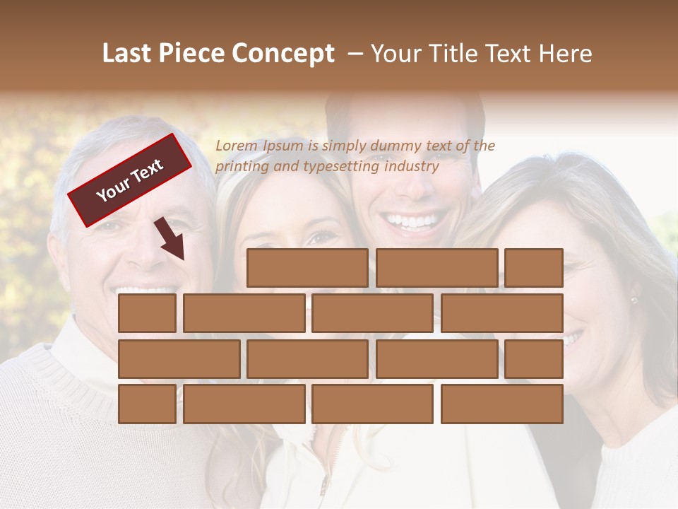 Infant Mother Father PowerPoint Template