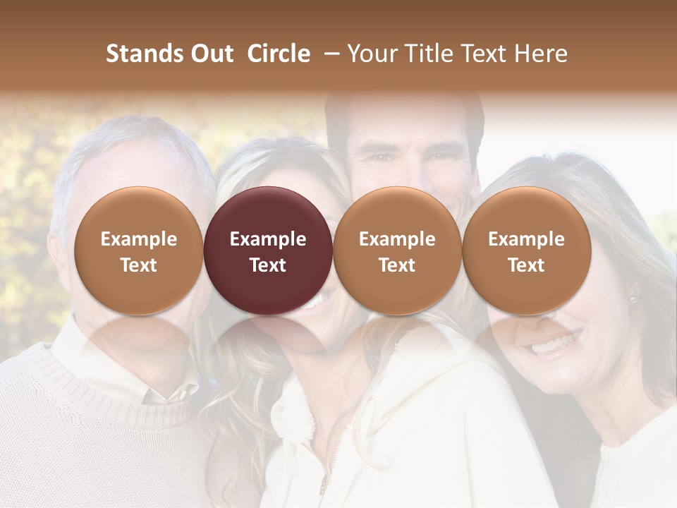 Infant Mother Father PowerPoint Template