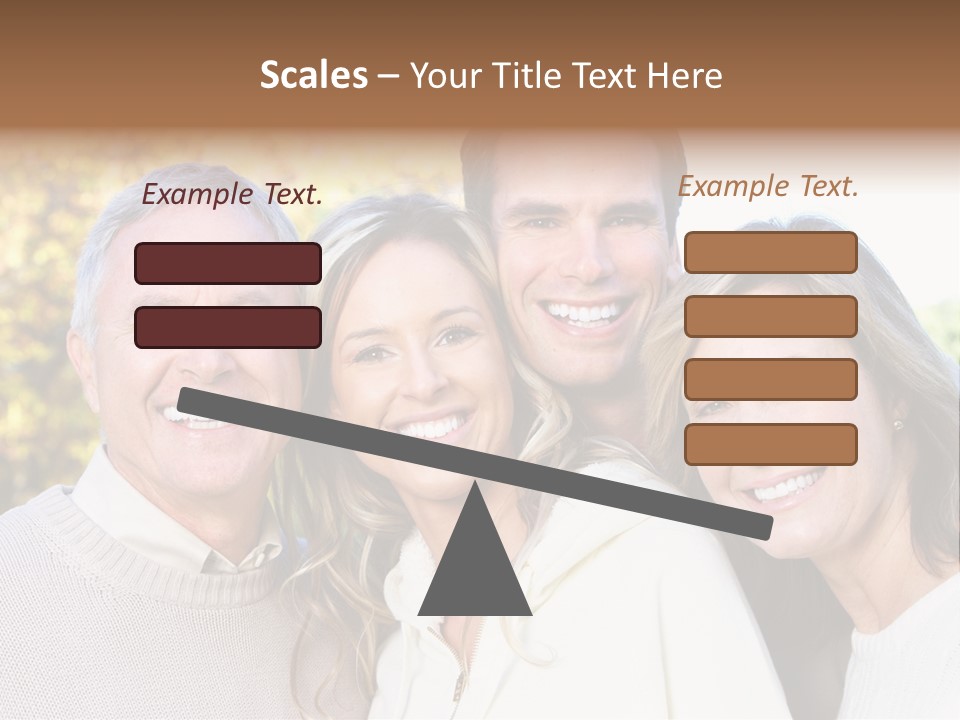 Infant Mother Father PowerPoint Template