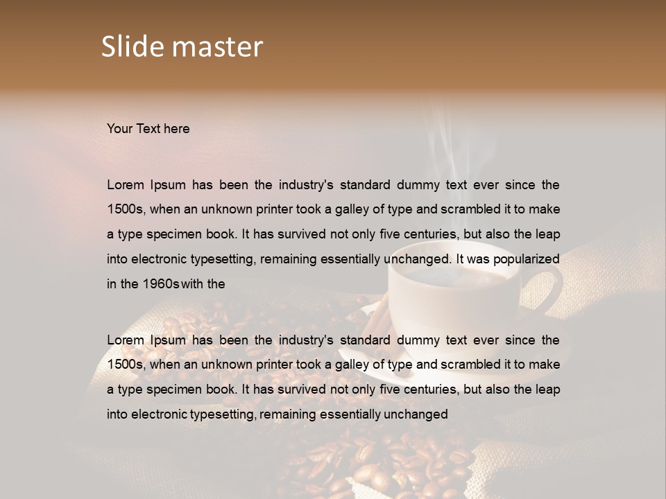 Rustic Vintage Background PowerPoint Template