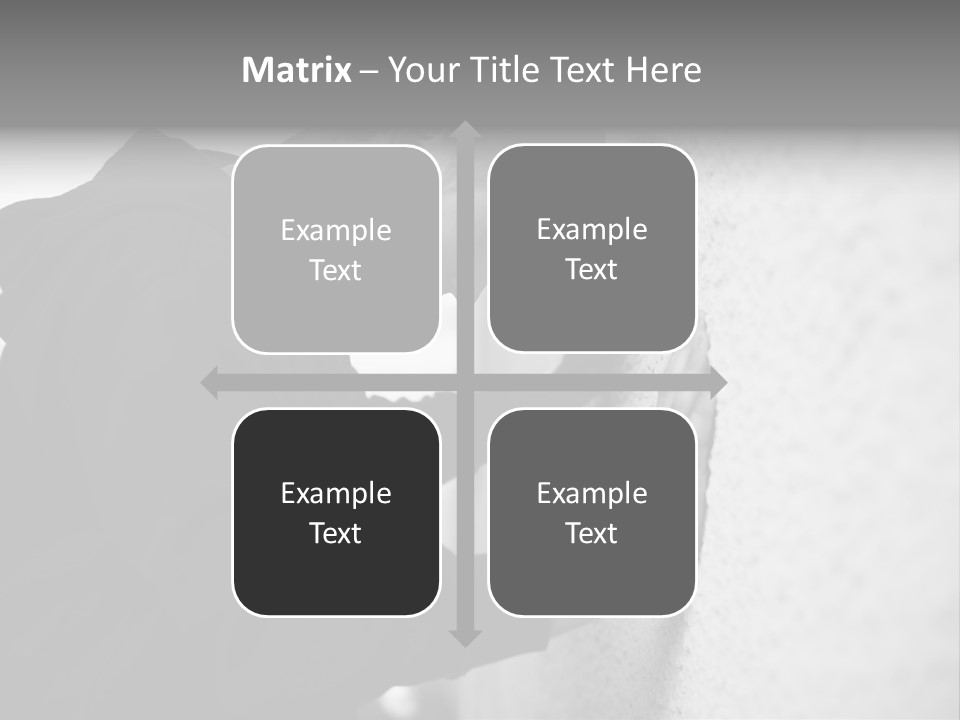 Cry Feelings Portrait PowerPoint Template