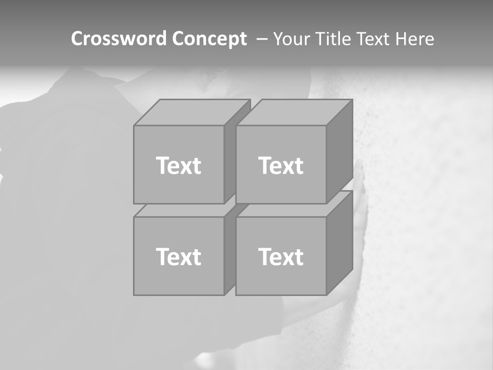 Cry Feelings Portrait PowerPoint Template