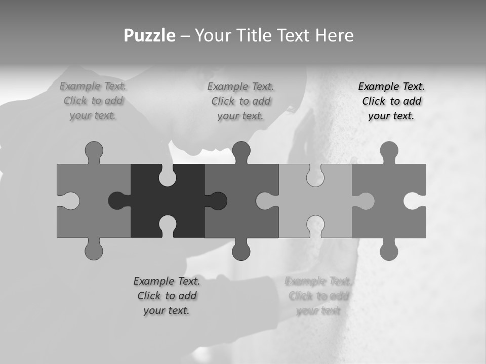 Cry Feelings Portrait PowerPoint Template