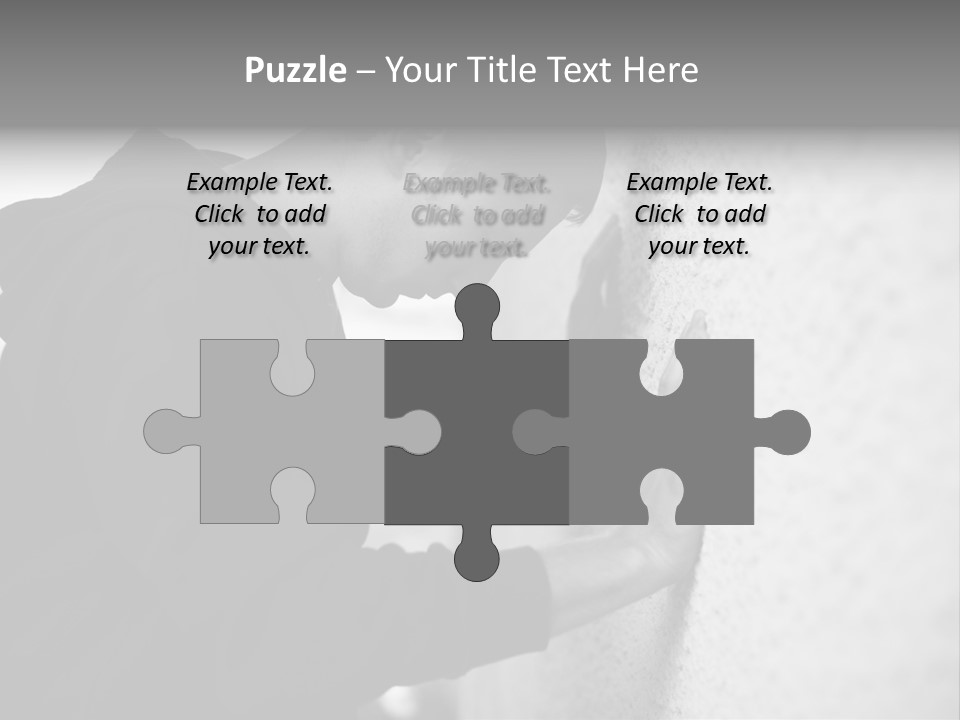 Cry Feelings Portrait PowerPoint Template