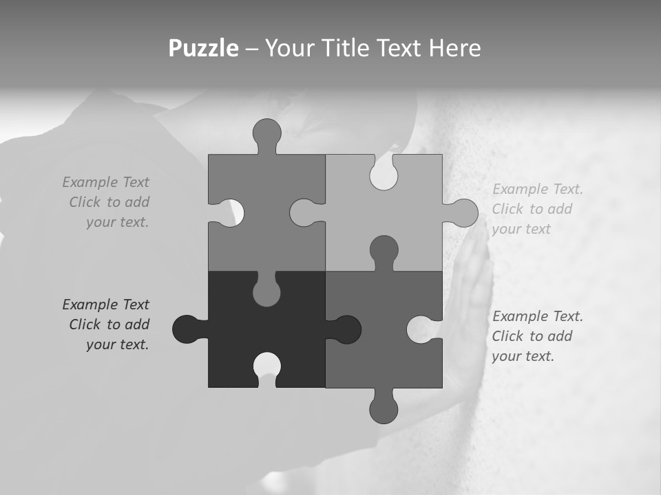 Cry Feelings Portrait PowerPoint Template