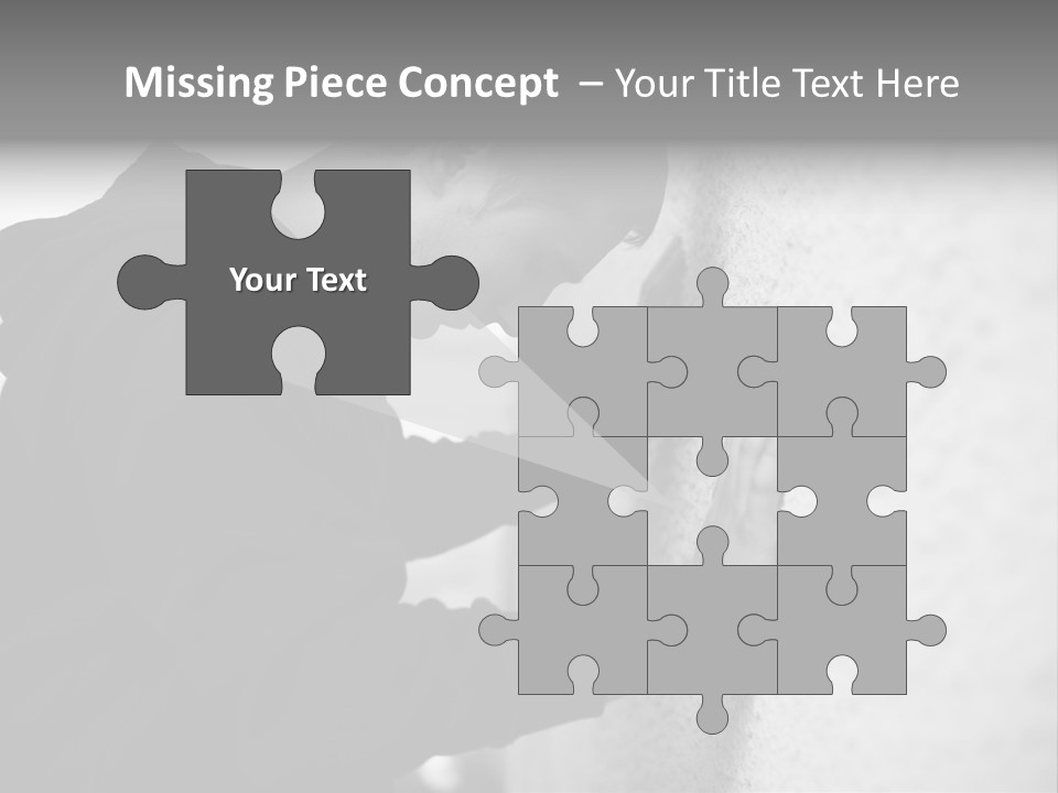 Cry Feelings Portrait PowerPoint Template