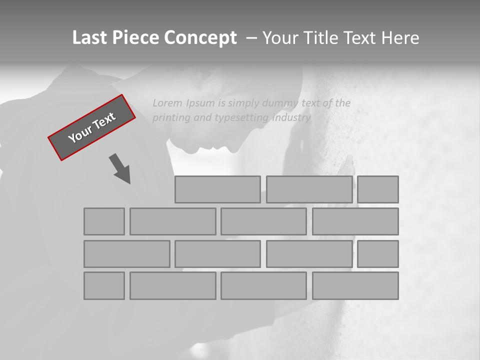 Cry Feelings Portrait PowerPoint Template