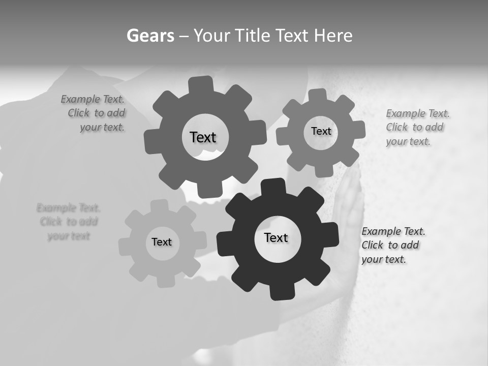 Cry Feelings Portrait PowerPoint Template