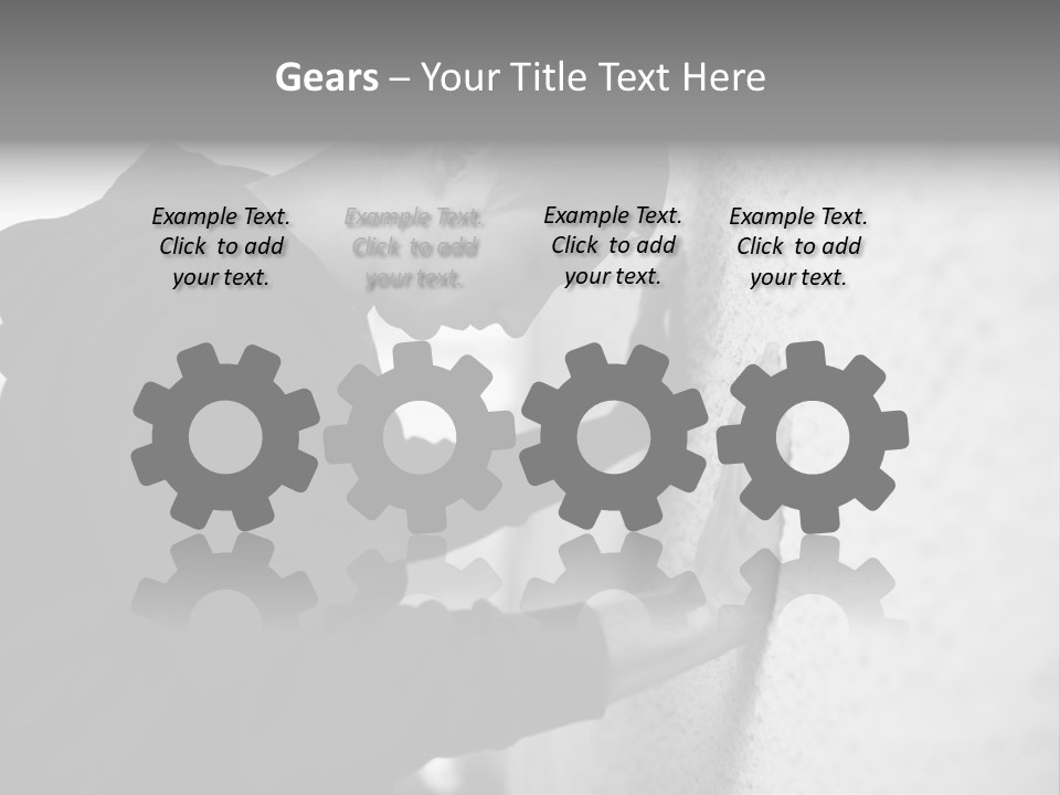 Cry Feelings Portrait PowerPoint Template