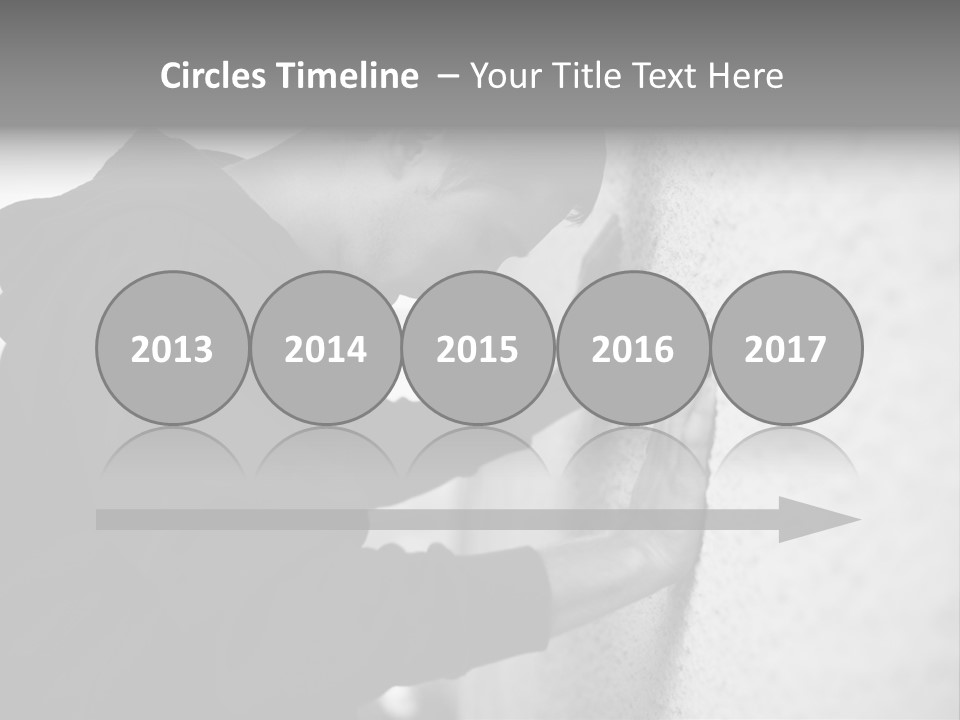 Cry Feelings Portrait PowerPoint Template