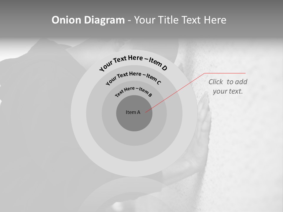 Cry Feelings Portrait PowerPoint Template