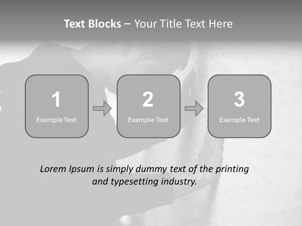 Cry Feelings Portrait PowerPoint Template