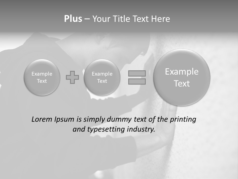 Cry Feelings Portrait PowerPoint Template