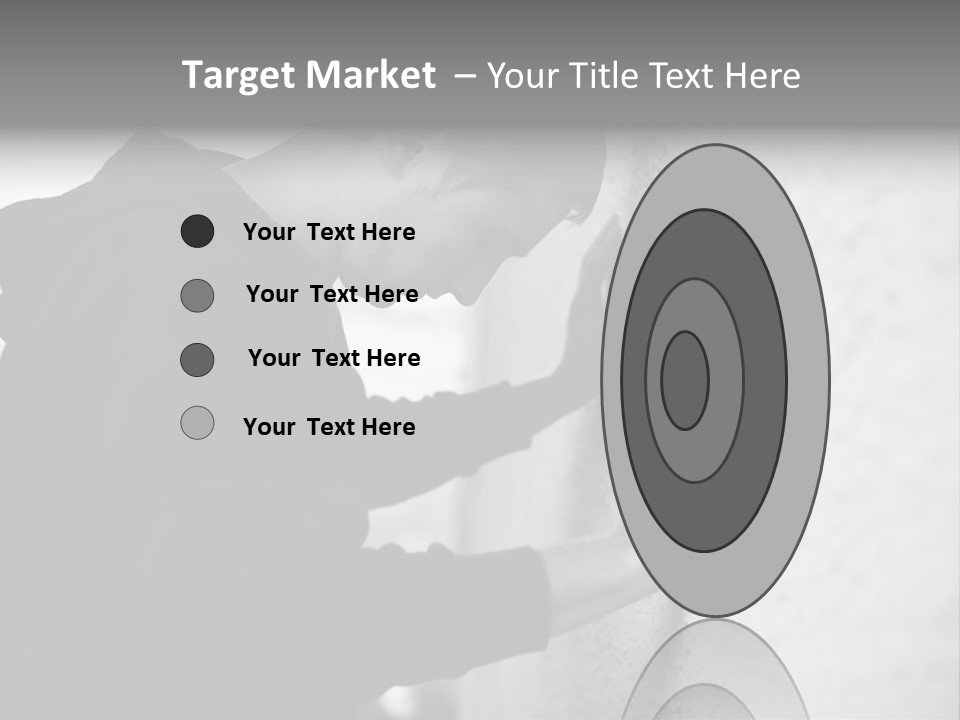 Cry Feelings Portrait PowerPoint Template