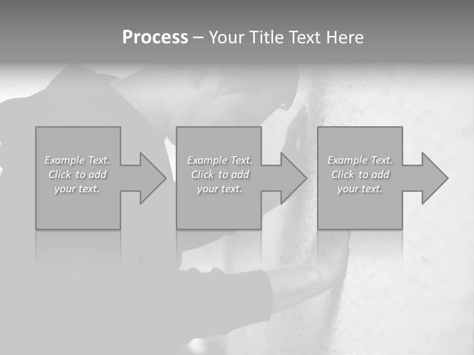 Cry Feelings Portrait PowerPoint Template