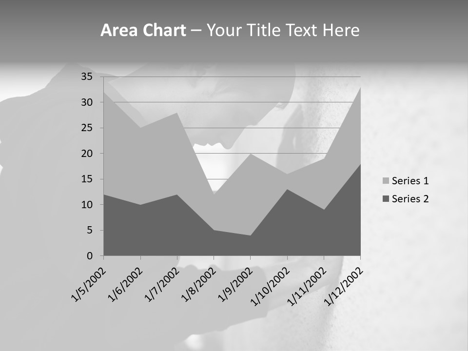 Cry Feelings Portrait PowerPoint Template