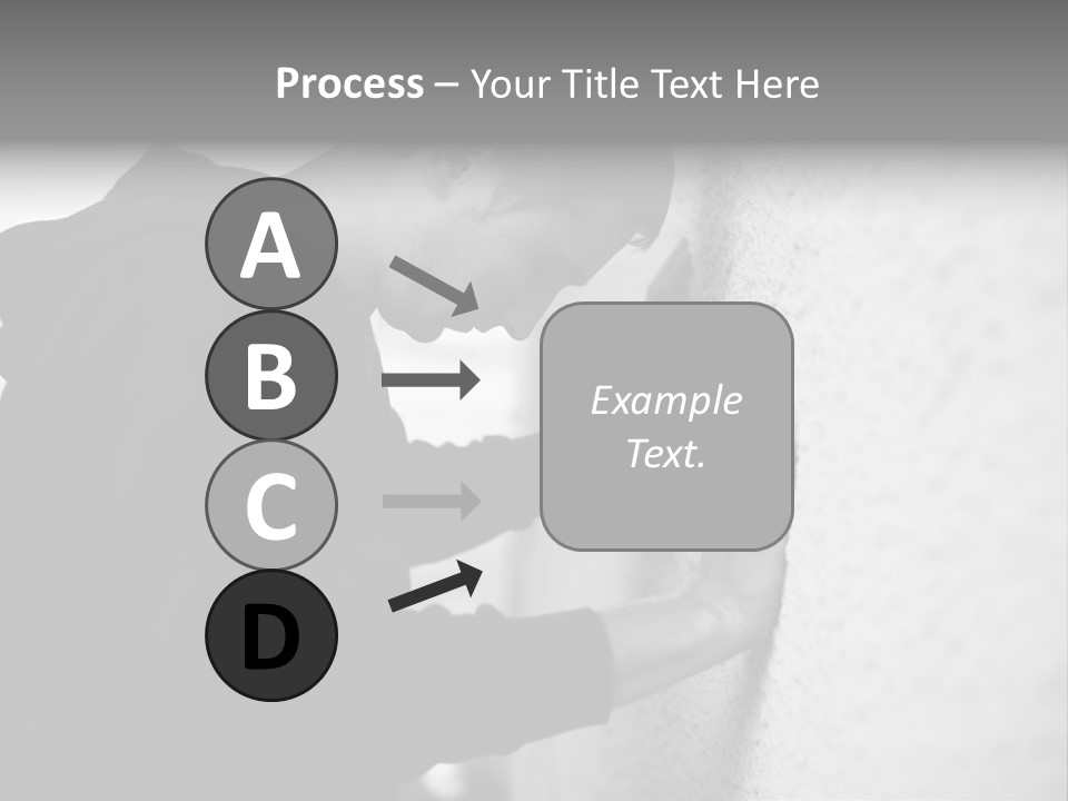 Cry Feelings Portrait PowerPoint Template