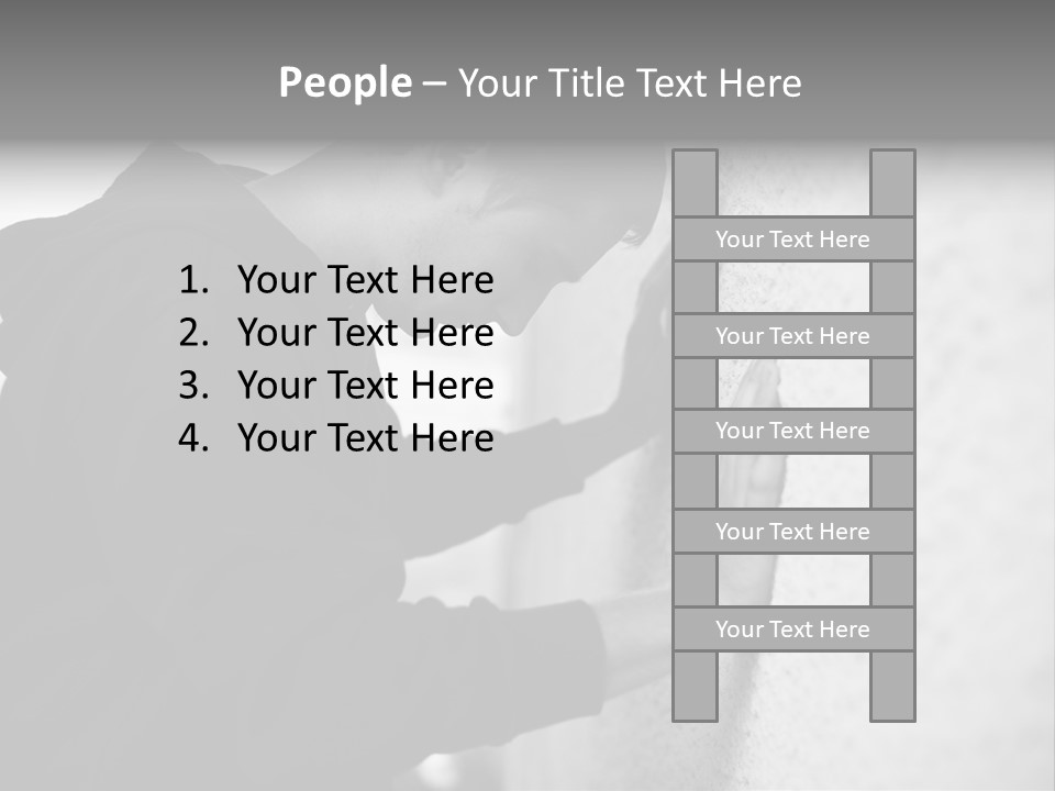 Cry Feelings Portrait PowerPoint Template