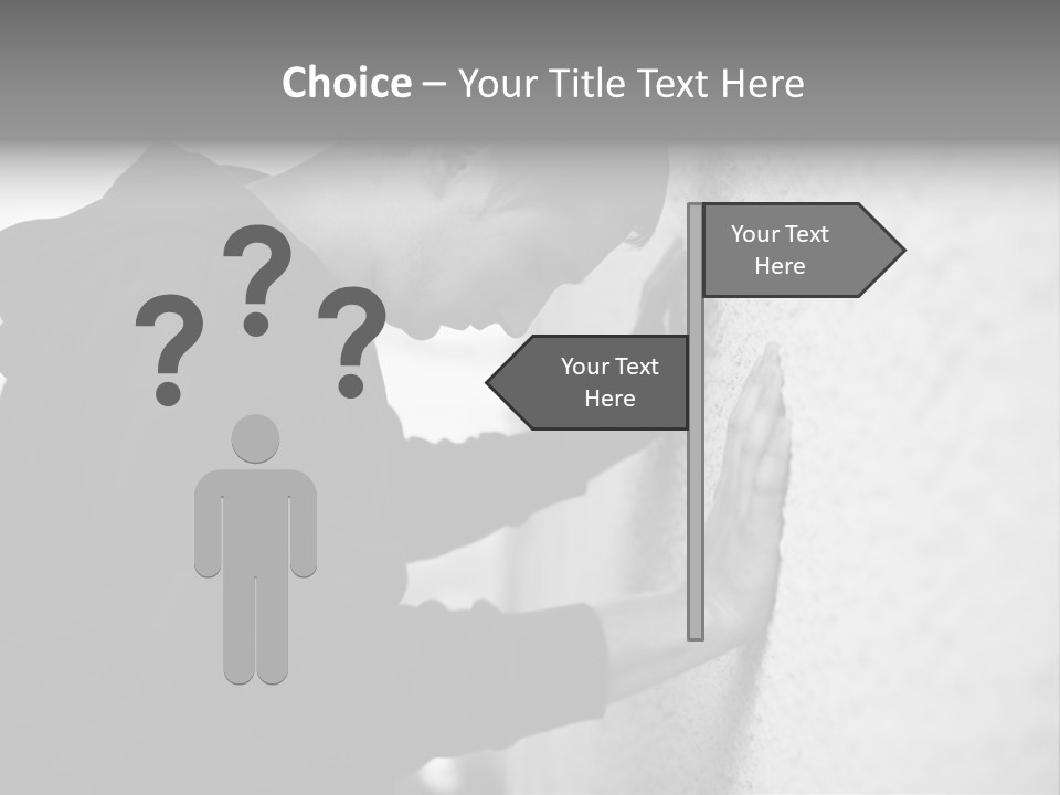 Cry Feelings Portrait PowerPoint Template