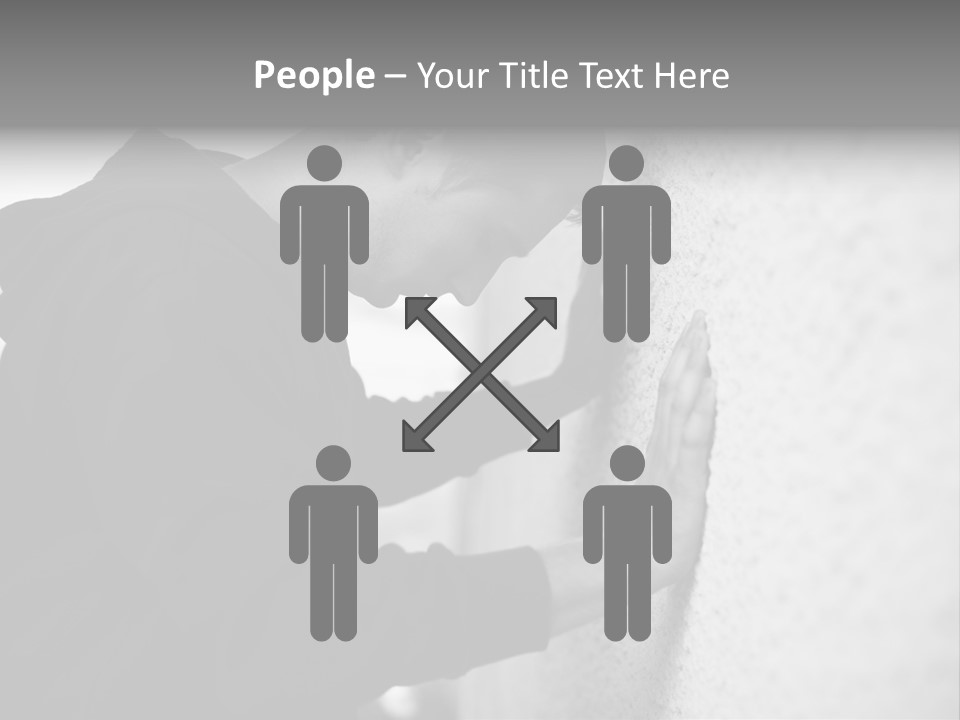 Cry Feelings Portrait PowerPoint Template