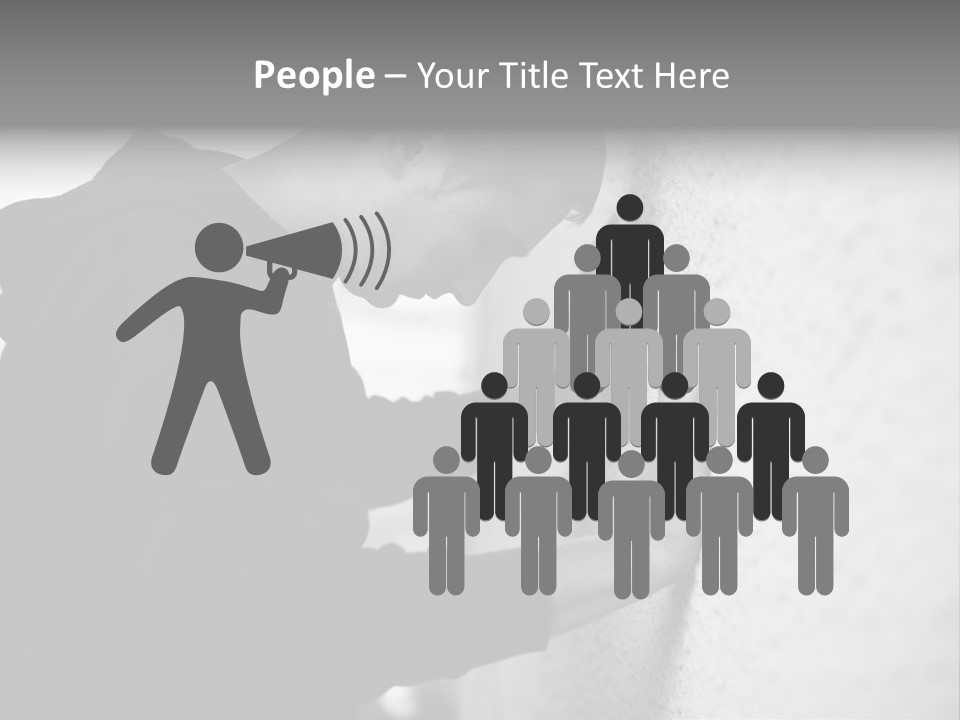 Cry Feelings Portrait PowerPoint Template