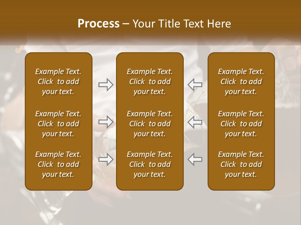 Sobriety Pour Caucasian PowerPoint Template