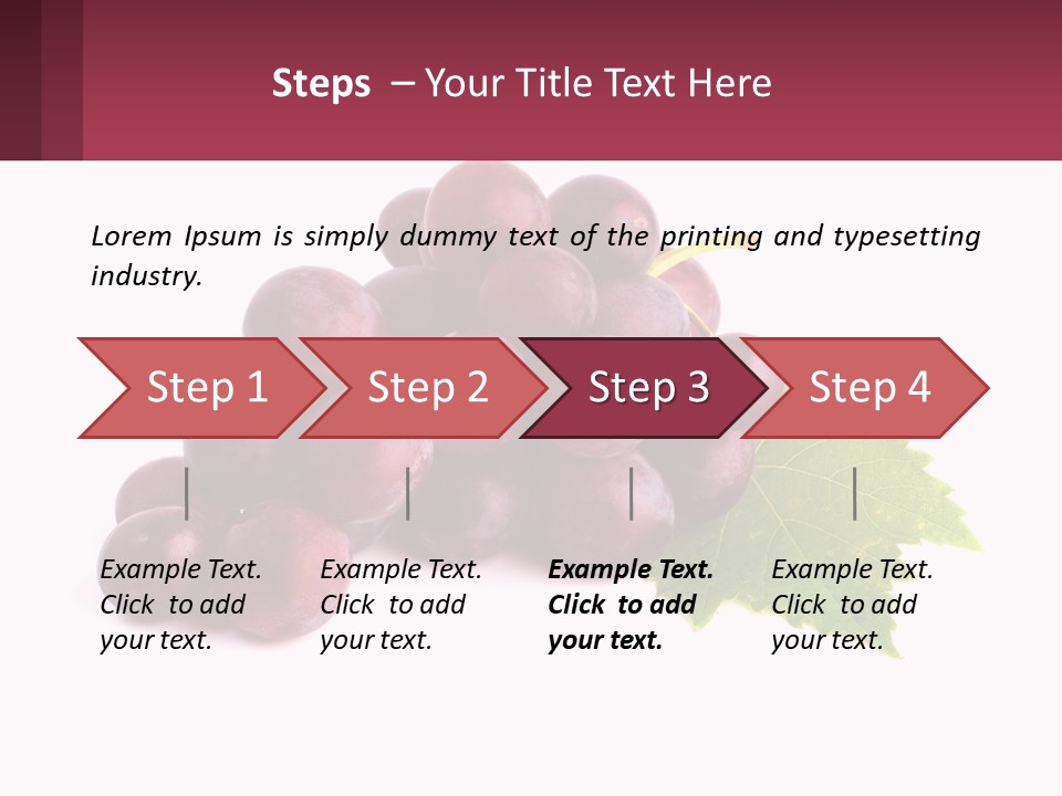 Harvest Fruit Juicy PowerPoint Template