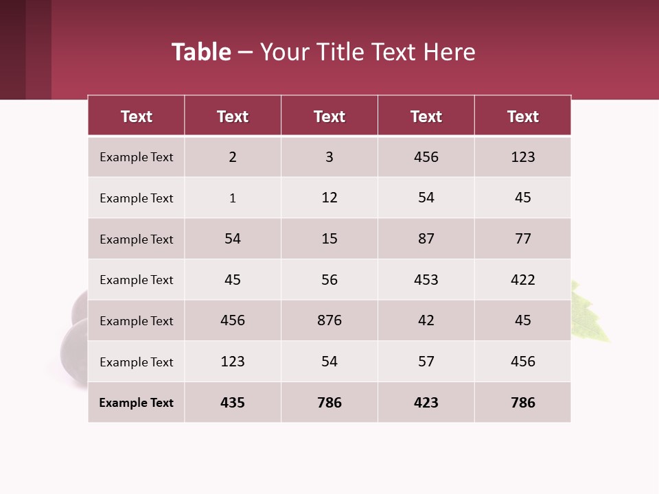 Harvest Fruit Juicy PowerPoint Template