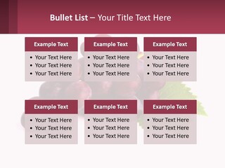 Harvest Fruit Juicy PowerPoint Template