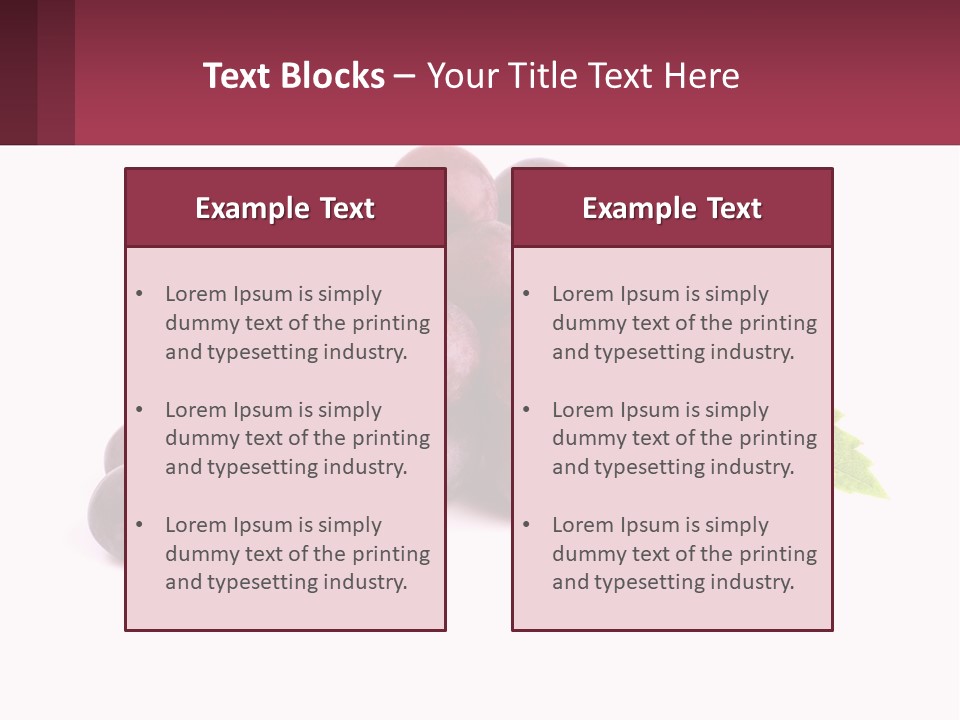 Harvest Fruit Juicy PowerPoint Template