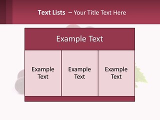 Harvest Fruit Juicy PowerPoint Template