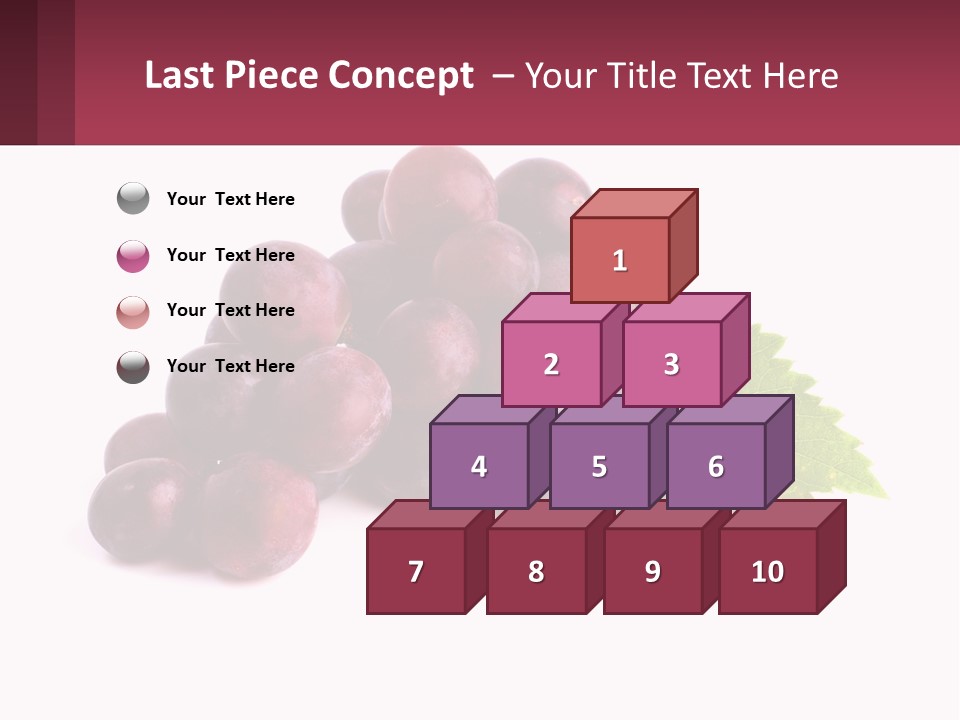 Harvest Fruit Juicy PowerPoint Template