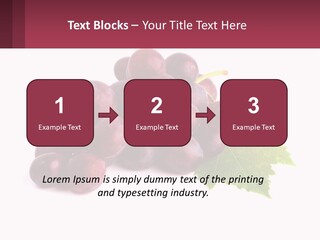 Harvest Fruit Juicy PowerPoint Template