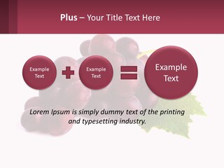 Harvest Fruit Juicy PowerPoint Template