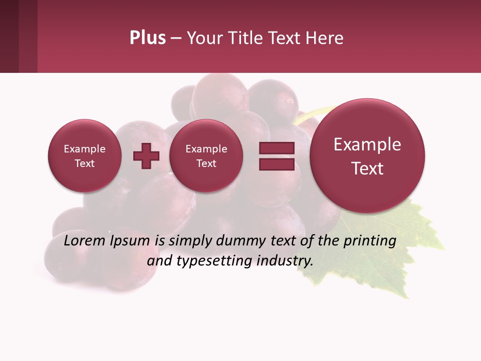 Harvest Fruit Juicy PowerPoint Template